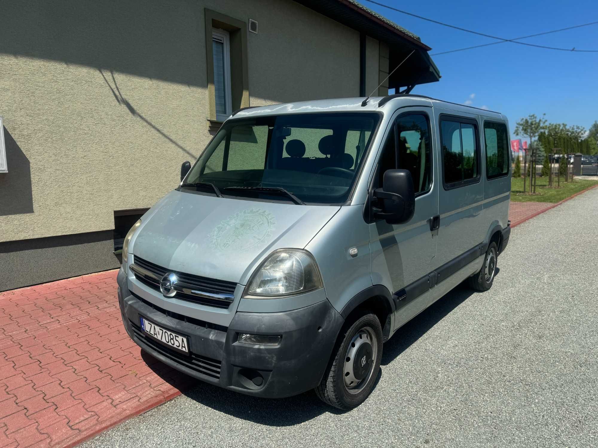 Opel Movano 2.5 DCI 101KM **LIFT**zarej.PL**9-osobowy**klima**