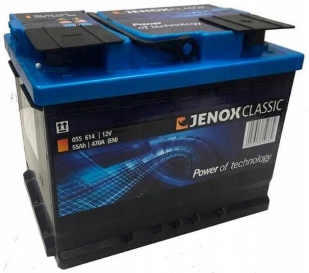 Akumulator Jenox classic 12V 55ah 470a P+ Radom WYSYŁKA free