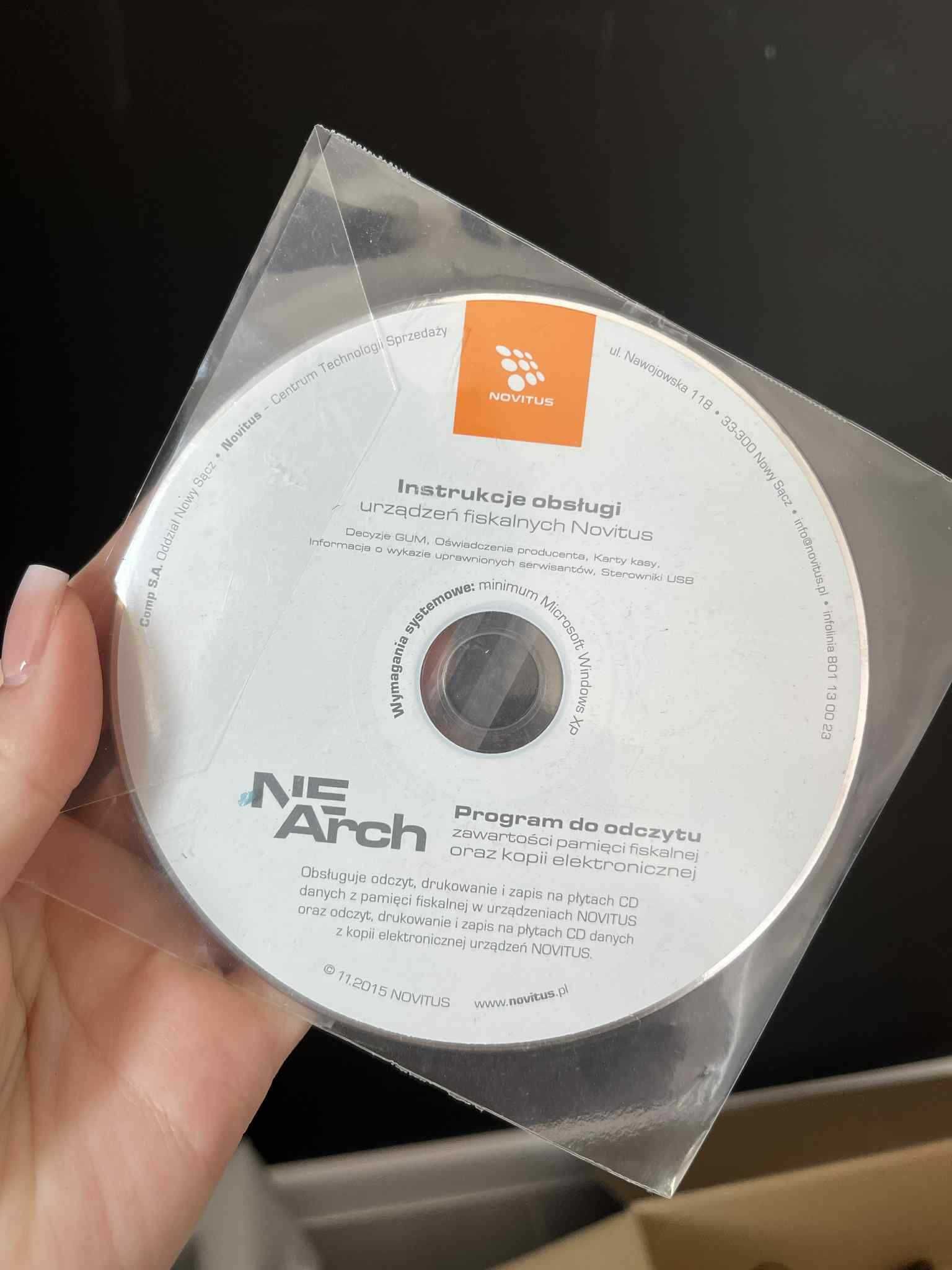 Kasa fiskalna SOLEO plus novitus na części