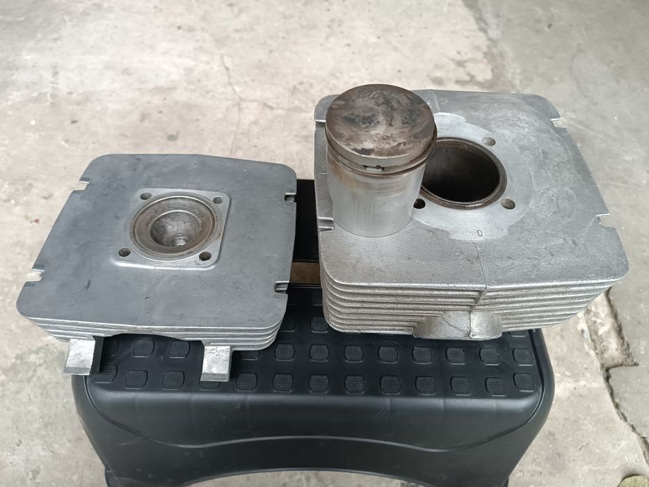 Cylinder tłok głowica MZ ETZ 150 zestaw