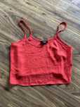 Czerwony top koszulka top shop36