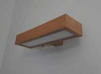 Luminária aplique parede teto 40x10cm hall candeeiro WI-FI dimavel