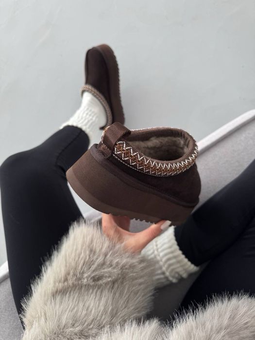 ХІТ ПРОДАЖІВ‼️ Шоколадні Ugg tazz PLATFORM CHOCOLATE угі уги
