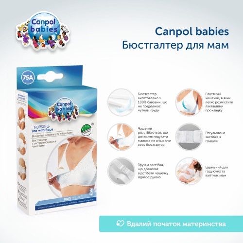 Бюстгальтер для годуючих Canpol Babies 85 С