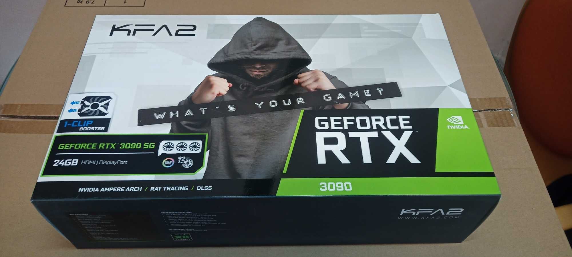 RTX 3090 KFA2 24Gb karta graficzna Gwarancja