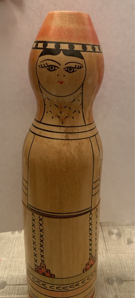 matrioszka lalka radziecka na butelke