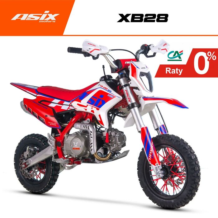 ASIX Inny CROSS 125 ASIX XB28 90 110 rozrusznik lampa handbary transport RATY 0%