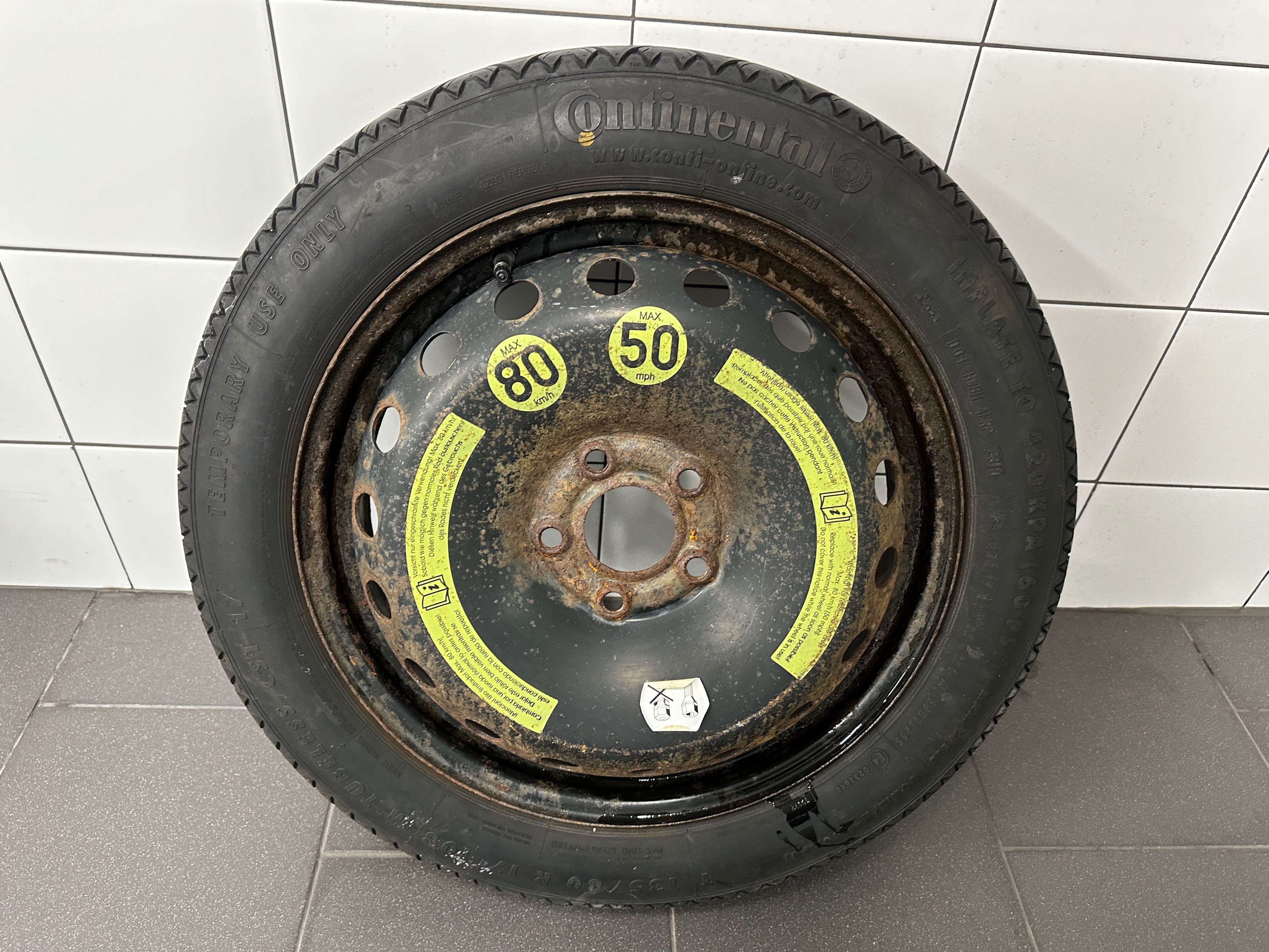 Renault koło dojazdowe 135/80 R17