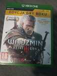 Gra wiedźmin 3 dziki gon edycja roku Xbox one