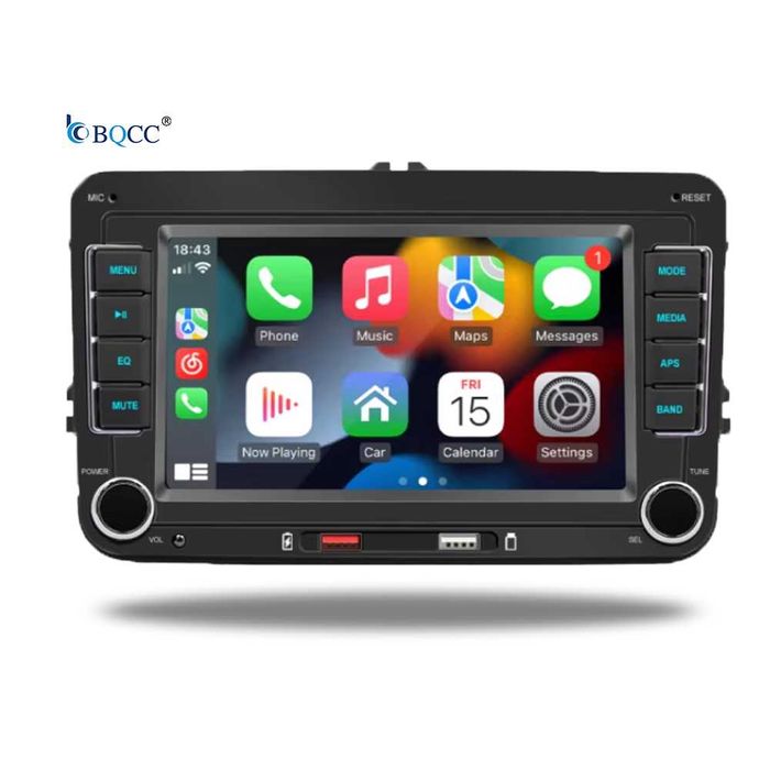 7" мультимедіа Android CarPlay WiFi радіo VW Golf/Passat.. Seat/Skoda