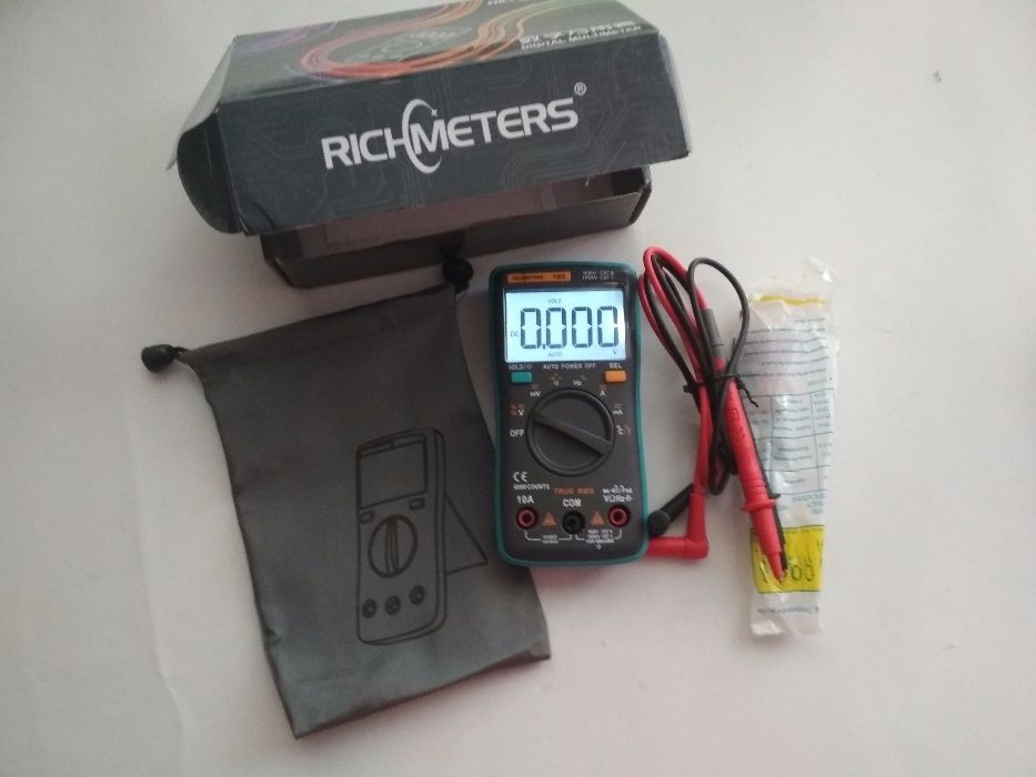 Оригінал Мультиметр RICHMETERS RM102 с термопарой True RMS