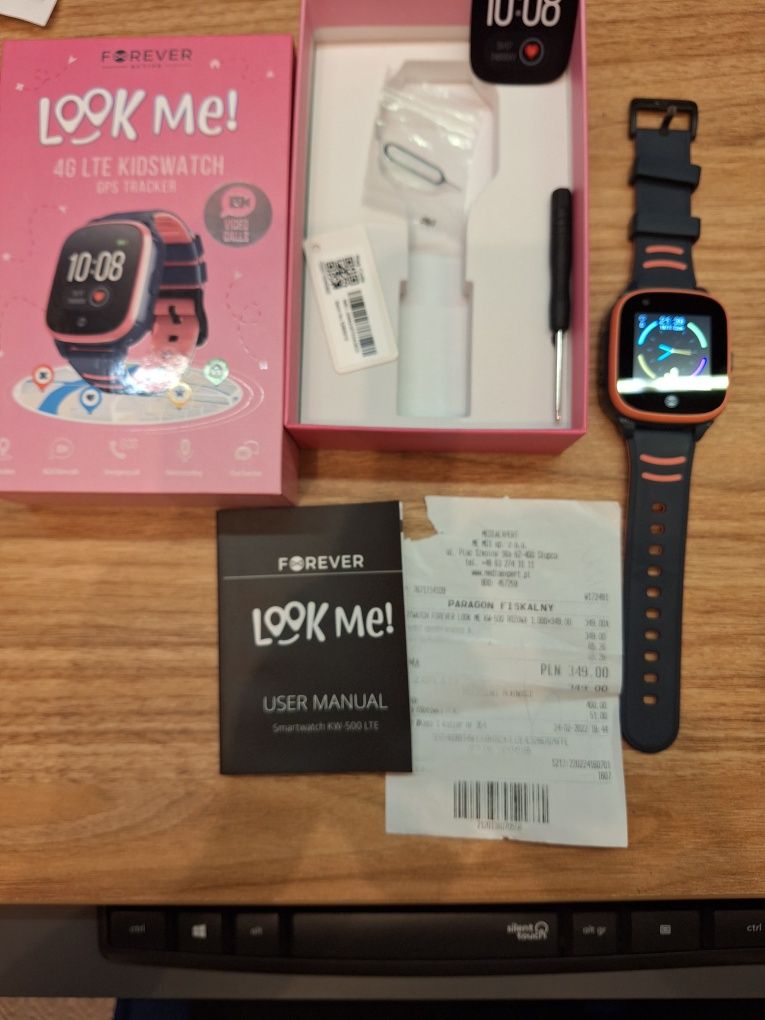 Smartwatch KW-500 różowy