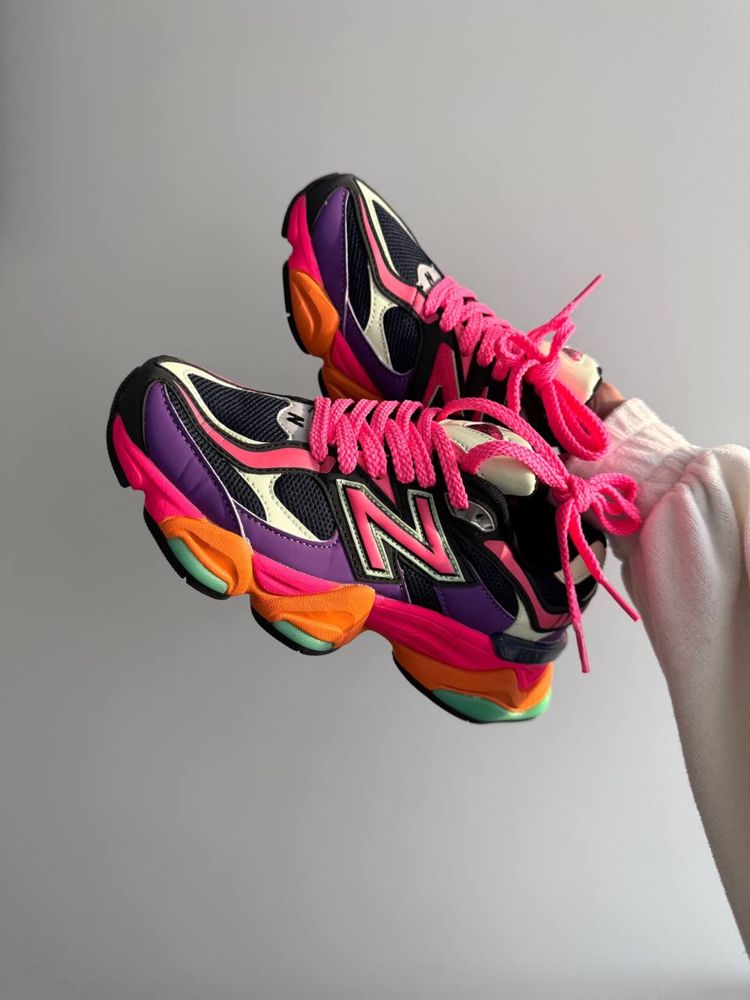 Кросівки жіночі New Balance 9060 Pink Orange Purple 36-41