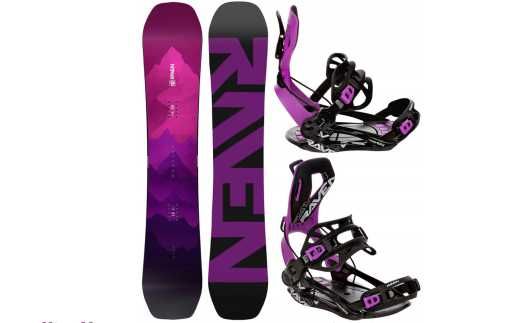 Deska Snowboard Nowa Raven Destiny 139/144/148/151 cm Szybkie Wiązania