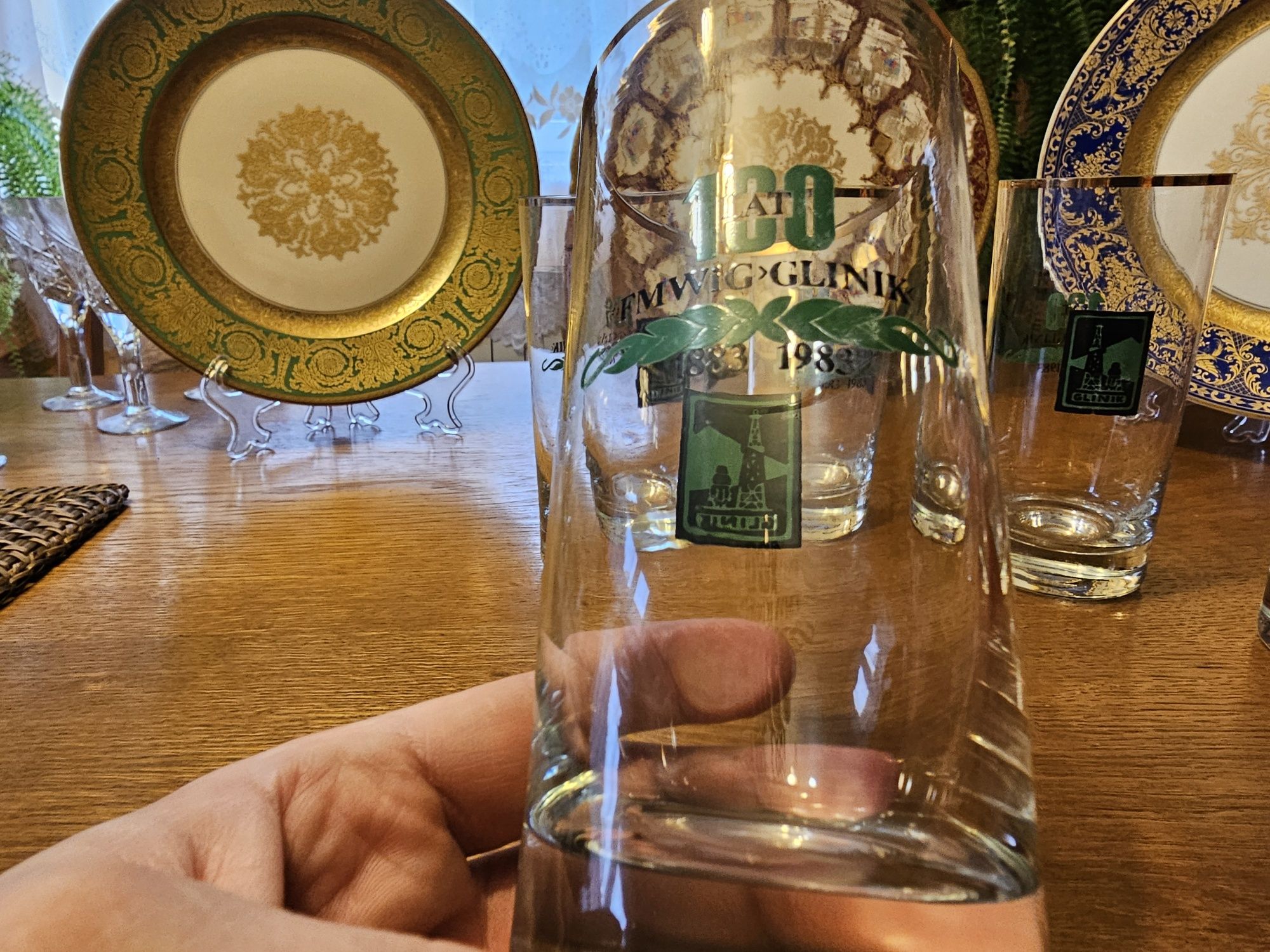 Szklanki 350 ml Glinik