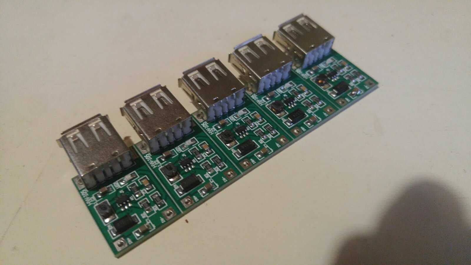 Повышающий модуль питания 3V до 5V USB