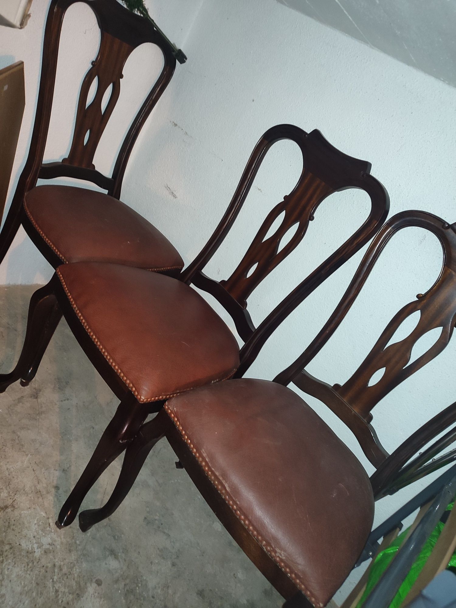 5 cadeiras vintage / antigas