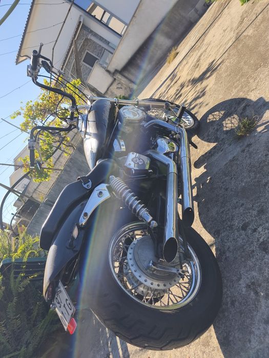 Honda Shadow black widow VT750