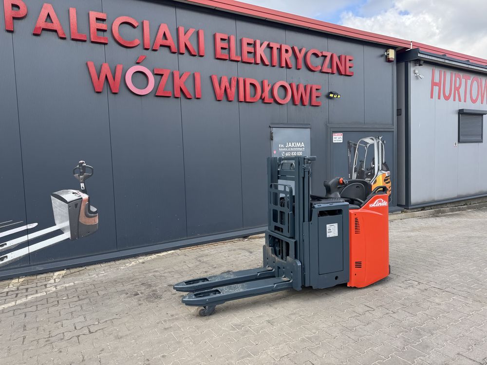 Paleciak elektryczny Linde 2019 r 1200 kg 210 cm Linde D 12 Sp wózek