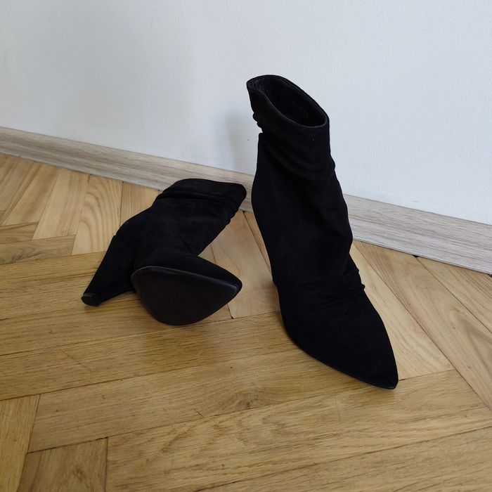 Весняні / Осінні замшеві жіночі черевики, 36 розмір