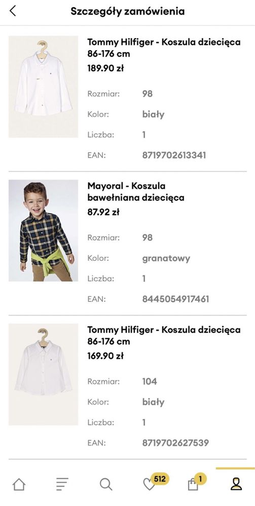 Koszula chłopięca Tommy Hilfiger rozm 98