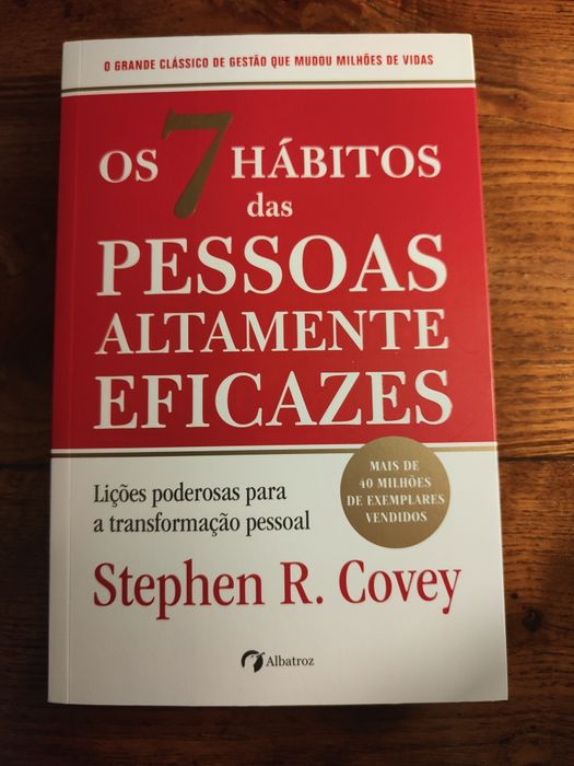 Livro os 7 hábitos das pessoas altamente eficazes