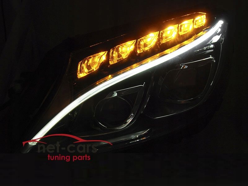 Reflektory lampy przód MERCEDES C W205 -18 FULL LED XENON