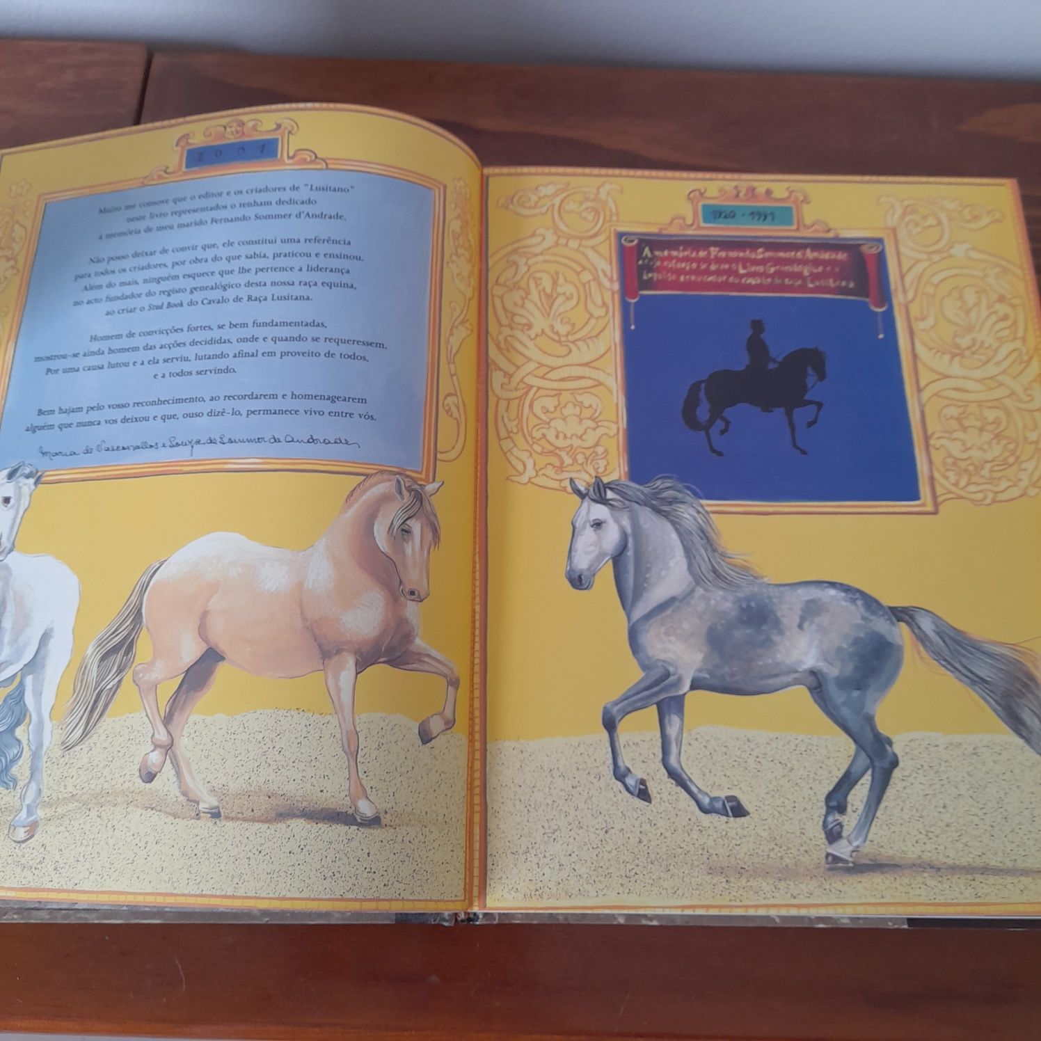 Cavalo lusitano livro edicao especial