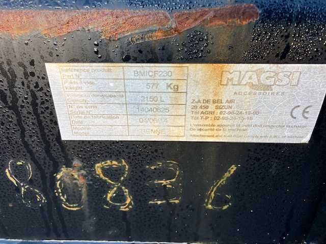 Łyżka JCB Magsi , objętościowa