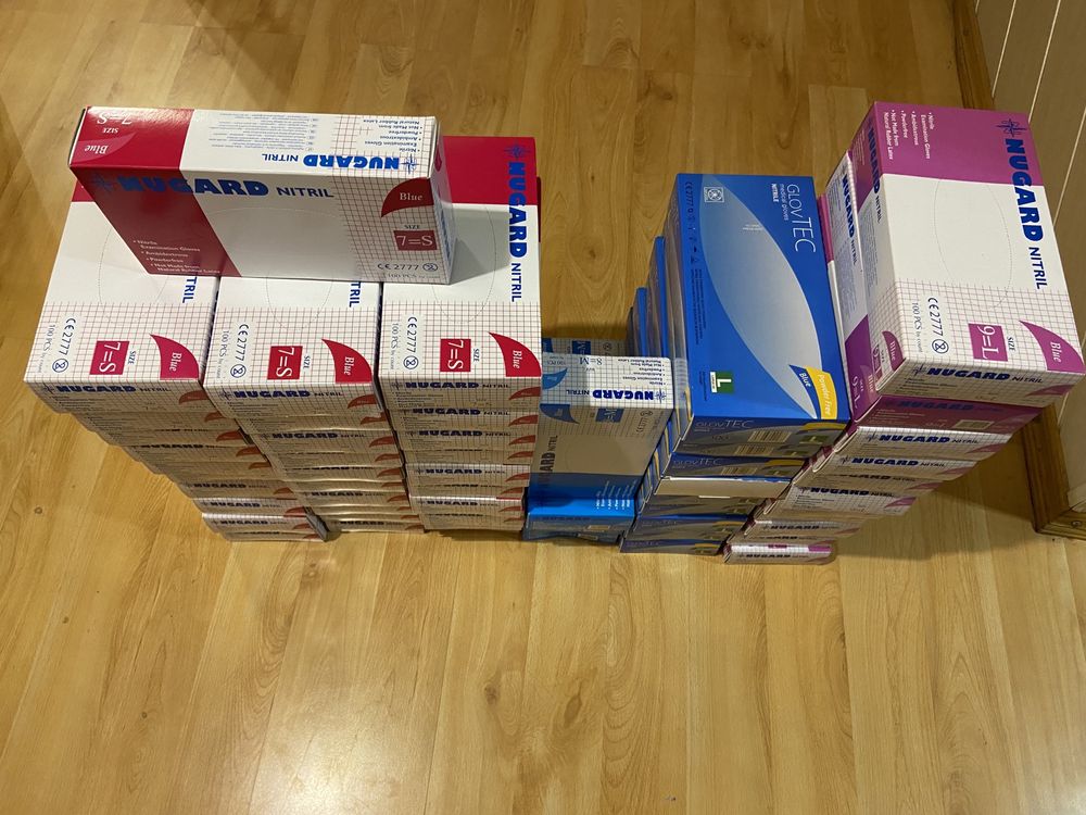 Rękawiczki nitrylowe bezpudrow Nugarde Nugard,GlovTEC,flexiSKIN