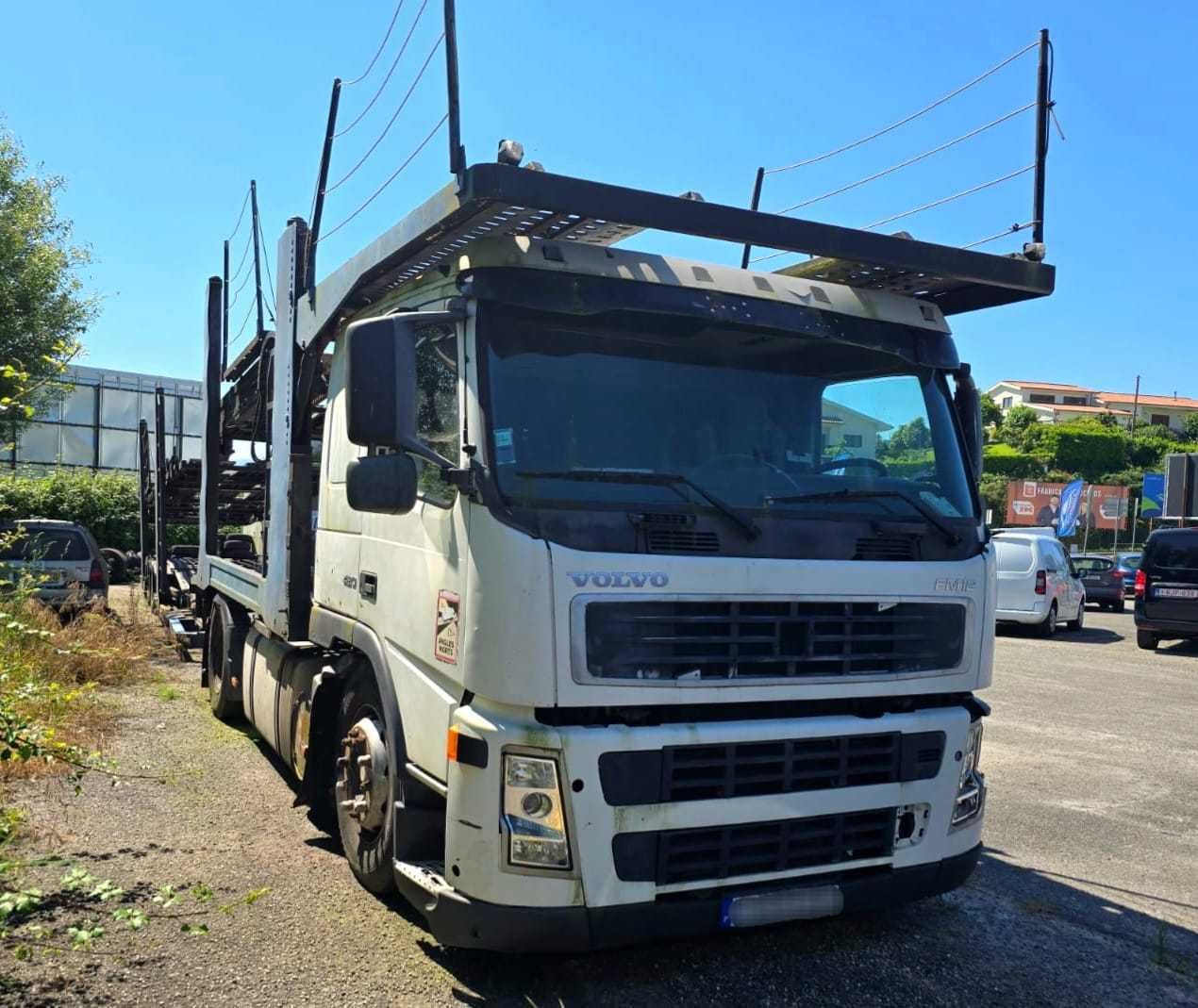 CAMIÃO REBOQUE PORTA CARROS VOLVO FM 12 420