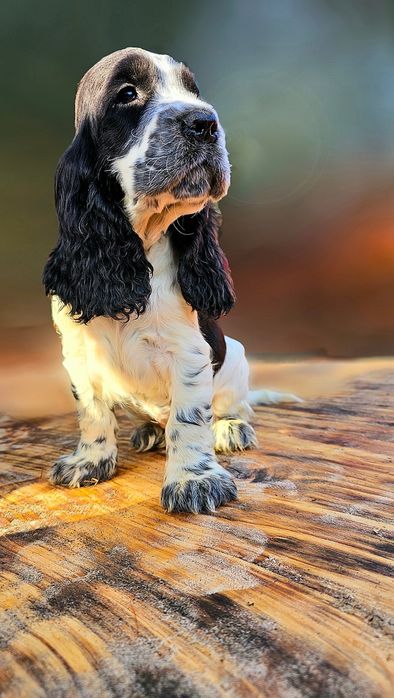 Cocker Spaniel Angielski - Piesek Blue Roan, szczeniak