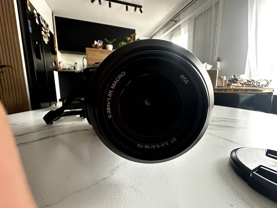 Aparat Sony a350 + ładowarka + karta pamięci + torba