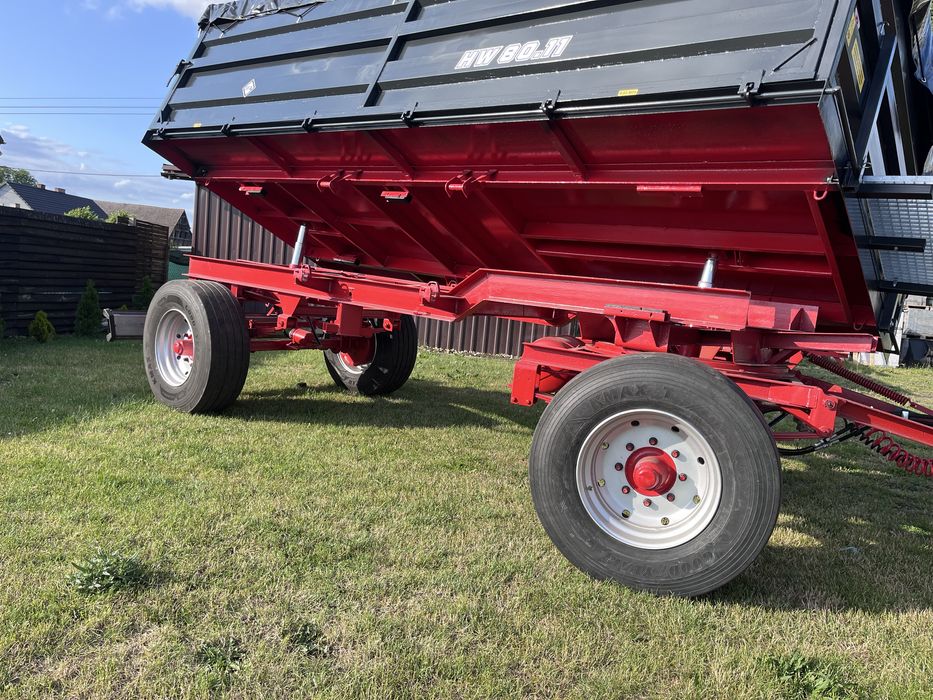 Przyczepa wywrotka  HL 80.11  zarejestrowana nie 60 ifa 10 rolnicza