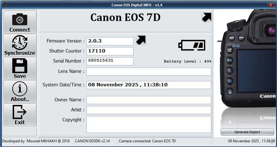 Canon EOS 7d (corpo)