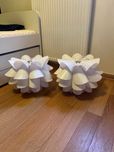 Lampa wisząca IKEA KNAPPA biała, 2 sztuki