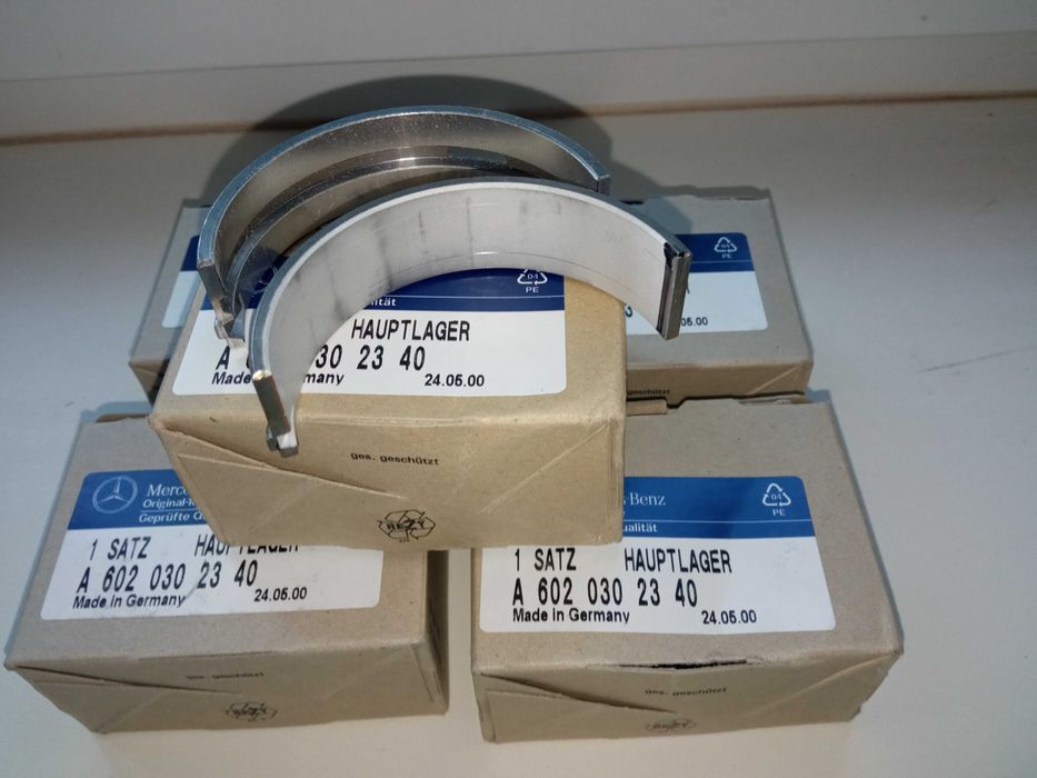 Вкладыши коренные Mercedes OM611/612/613/646/647/648 (3 ремонт +0,75)