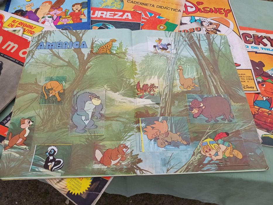 Caderneta Zoo Dianey (5 cromos em falta)