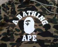 BAPE A Bathing Ape Camo Hoodie худи кофта M