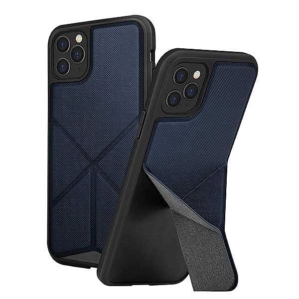 Etui UNIQ Transforma na iPhone 11 Pro Max - niebieskie