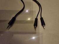 Kabel przewód audio stereo mini jack - 2 x RCA chinch 5m