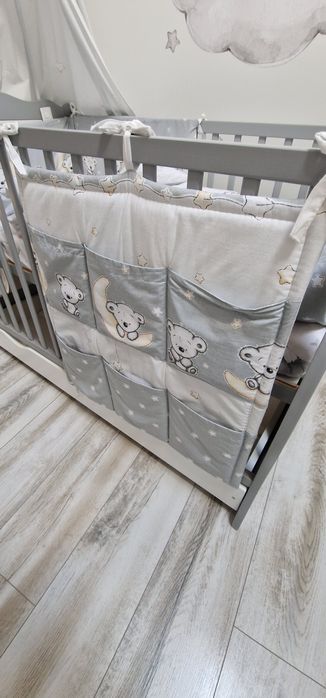 Łóżeczko dziecięce z motywem Misia dostępne 1 sztuka NOWE