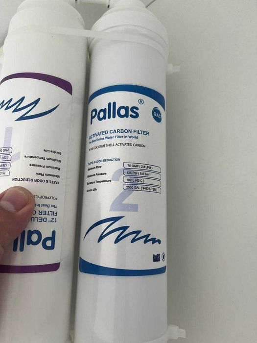 Вугільний фільтр для води 3 ступені очищення питної води