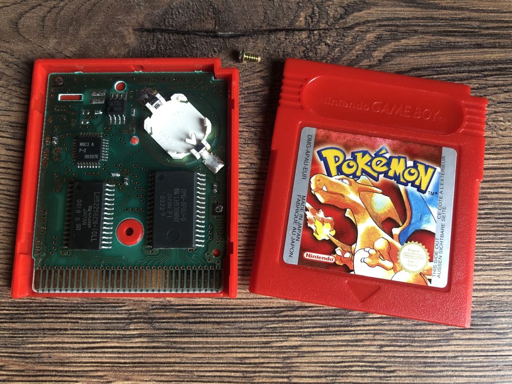 Pokemon Red Gameboy Classic Nintendo