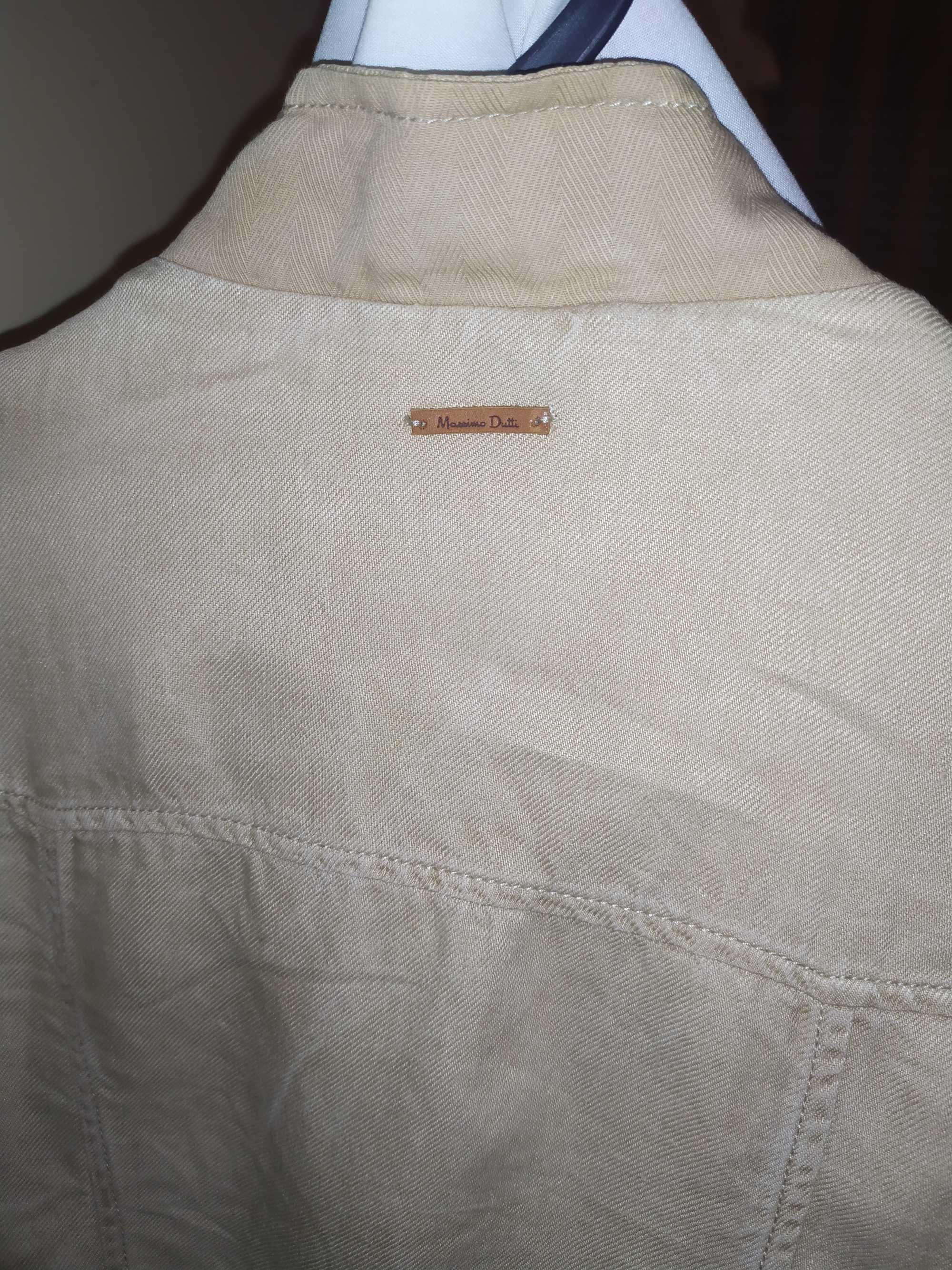 Casaco Feminino Massimo Dutti bege