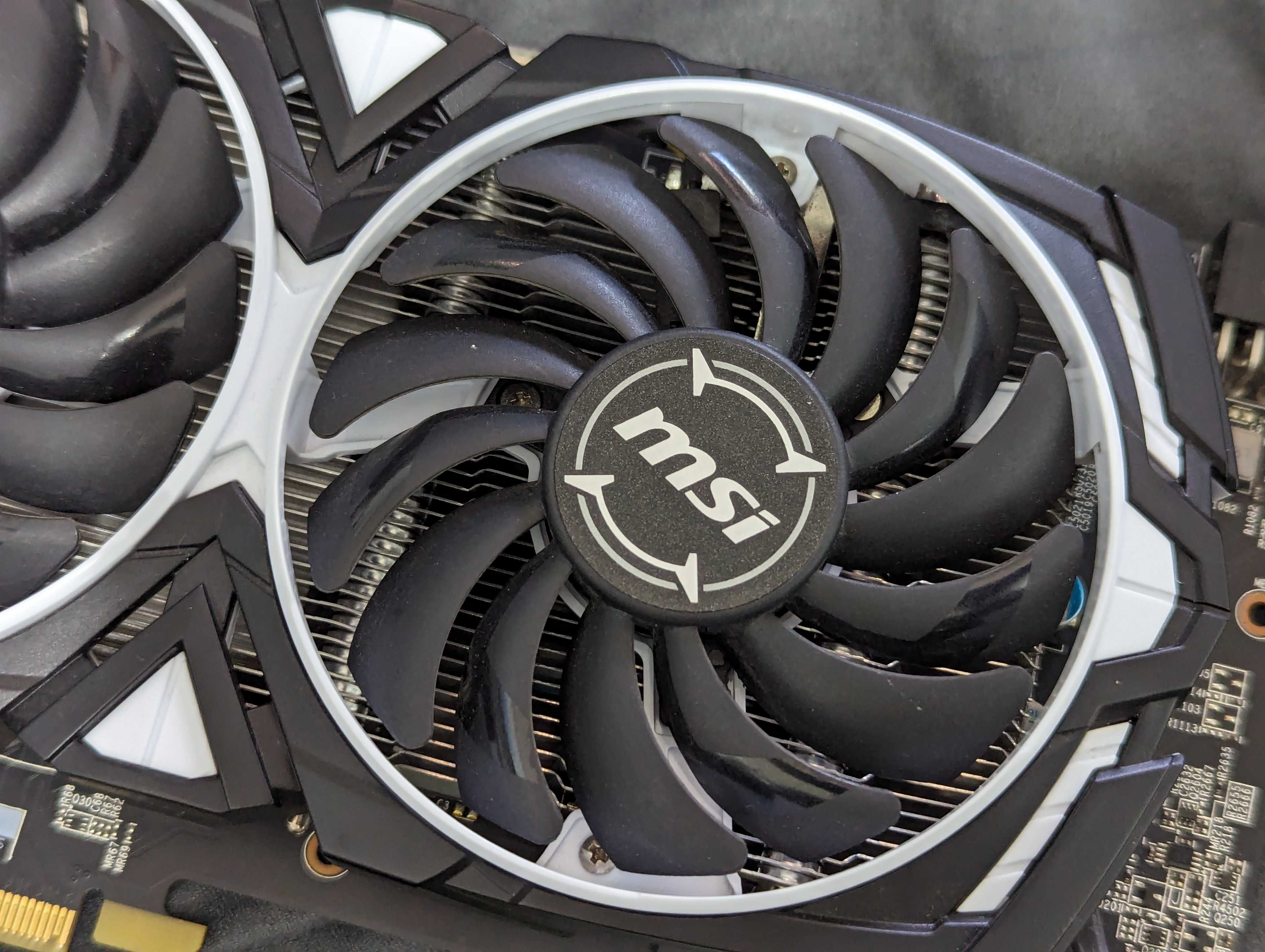 Видеокарта MSI ARMOR RX 580 8GB