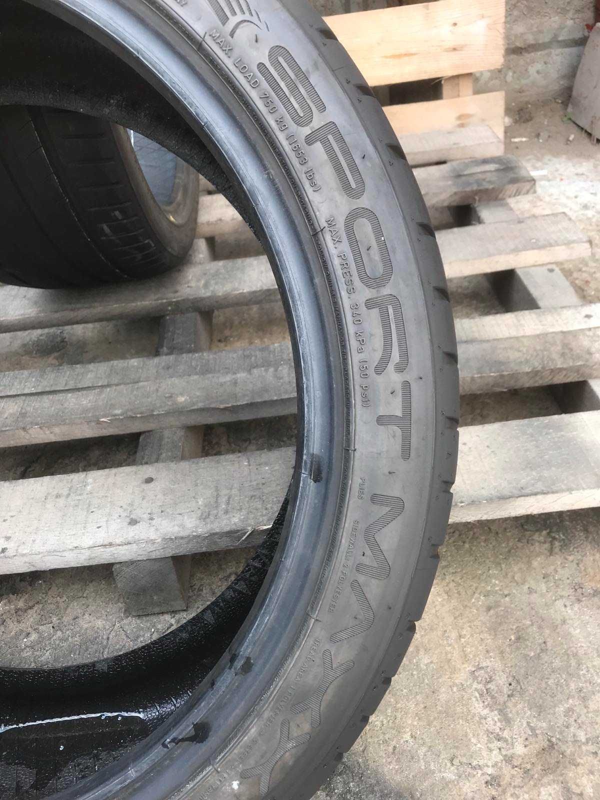 Шини Dunlop SportMaxx 245/40R19 Пара Літо Б/у Склад Оригінал