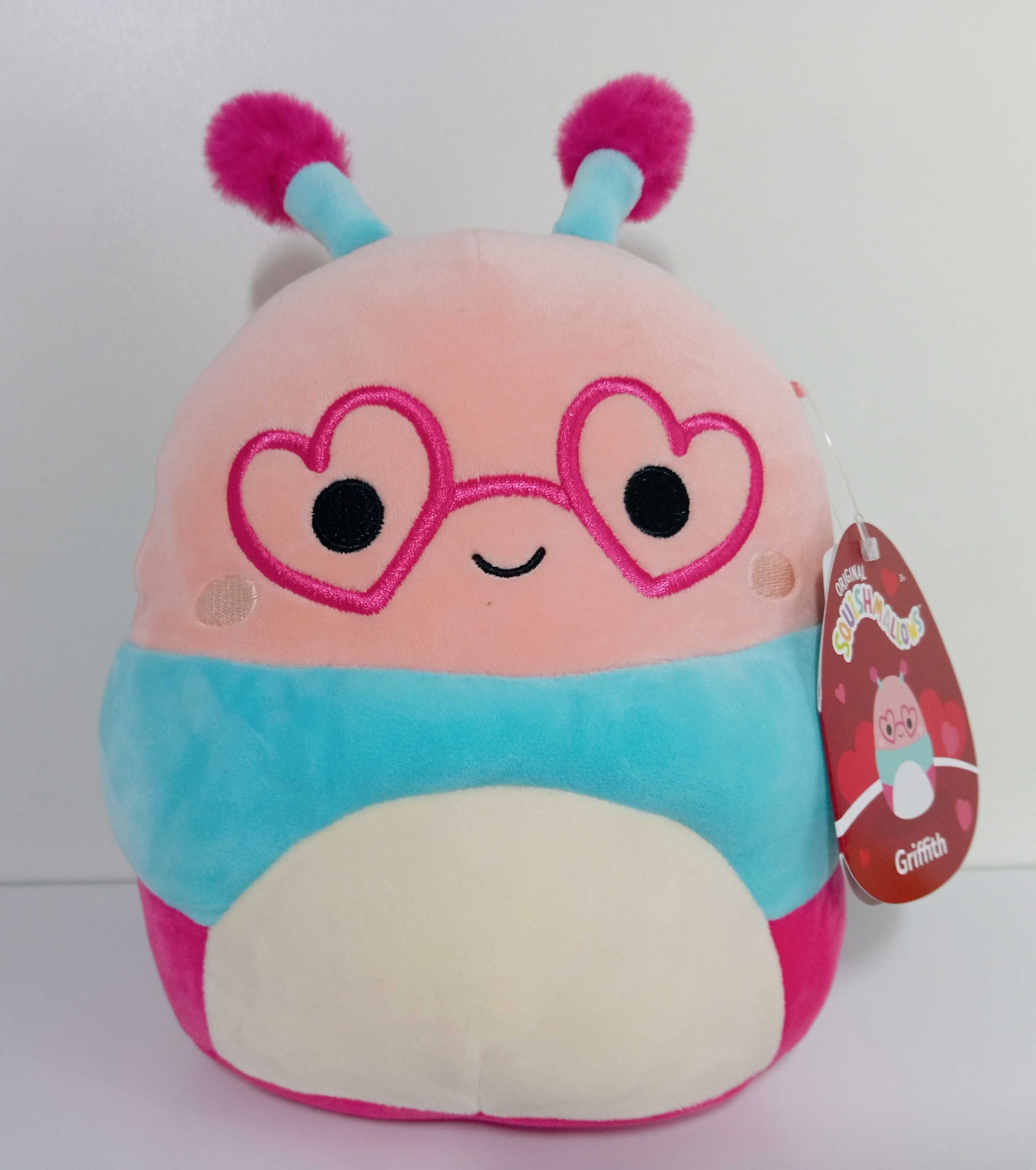 Nowa maskotka squishmallows Walentynki 19cm