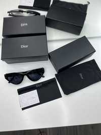 Очки солнцезащитные. Dior. Lux 1:1. Чёрные.