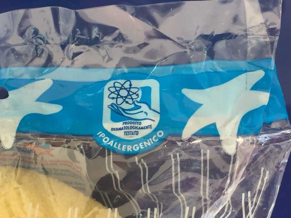 Esponja de banho para criança - Hipoalergénica - NOVA